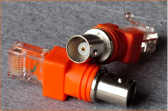 BNC Female To RJ45 Male Coaxial Coax Barrel Coupler Adapter RF Connector | Обустройство дома