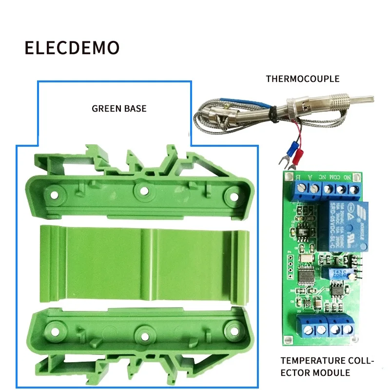 Модуль термоколлектора типа K термопара TTL RS485 0 1024 градусов MODBUS|Аксессуары для