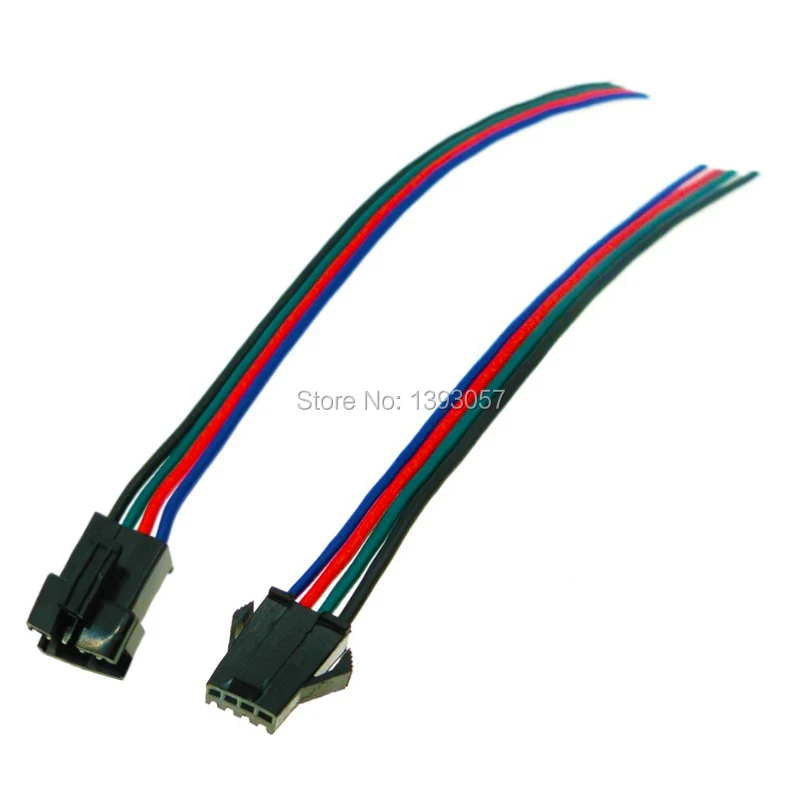50 комплектов JST SM коннектор 2pin/3pin/4pin/5pin мужской и женский провод штепсельная вилка