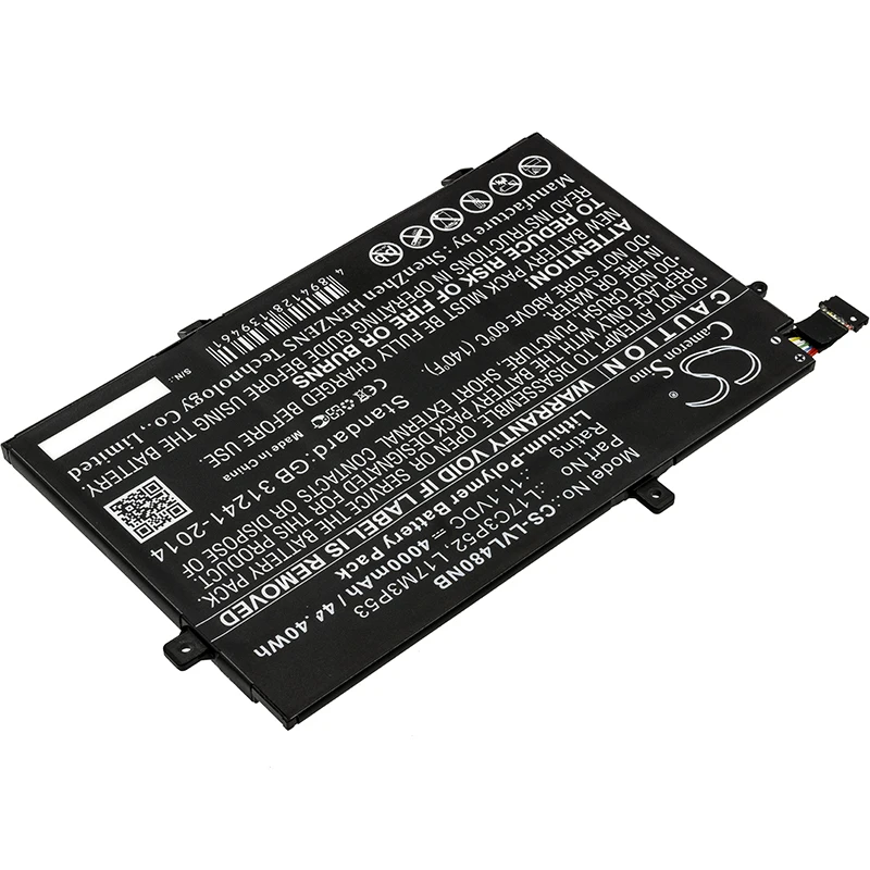 Обновленная батарея для ноутбука Lenovo 20LS0015UK 20LS0016MH 20LS001WAU литий полимерная 4000