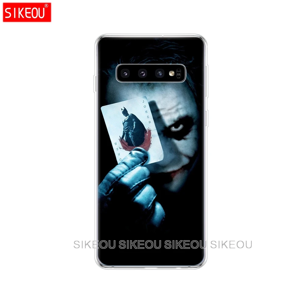 61047 Для samsung Galaxy S10 чехол S10Plus Силиконовый ТПУ чехол для телефона S10 E чехол для samsung S10 Plus G975F S 10 SM-G973F прозрачный - Цвет: 61047