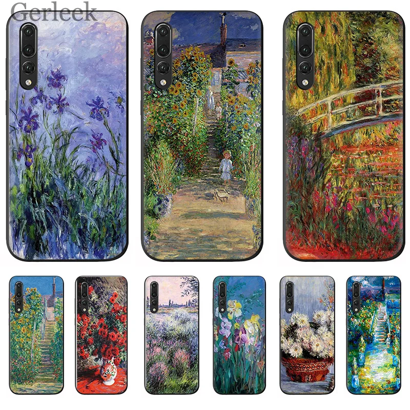 Чехол для мобильного телефона Claude Monet Impressionism Painter Huawei P Smart P30 P8 P9 P10 P20 Lite Pro Cover |