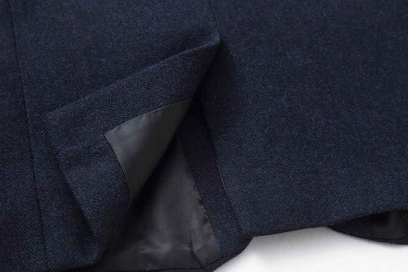 High Quality Men 46% Wool Suit Jackets Blazer Formal Wear Suits Coats Large Size Warm Casual Blazers | Мужская одежда