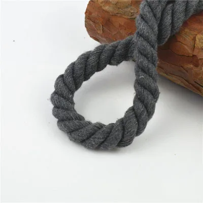 Dark Gray Хлопок 10 метров 3 акции витые шнуры хлопок 10 мм DIY Craft украшения из бечёвки хлопок шнур для мешок шнурок ремень 20 Цвета - Цвет: Dark Gray