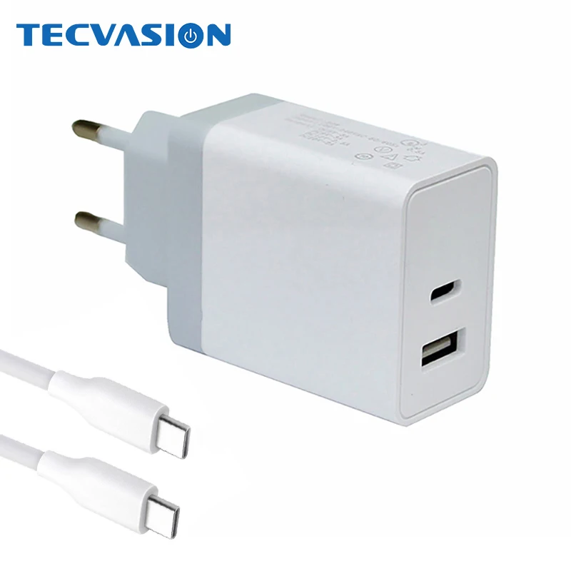 USB кабель сетевой для планшетного ПК 2 порта Type C 18 Вт|Зарядки планшетов| |
