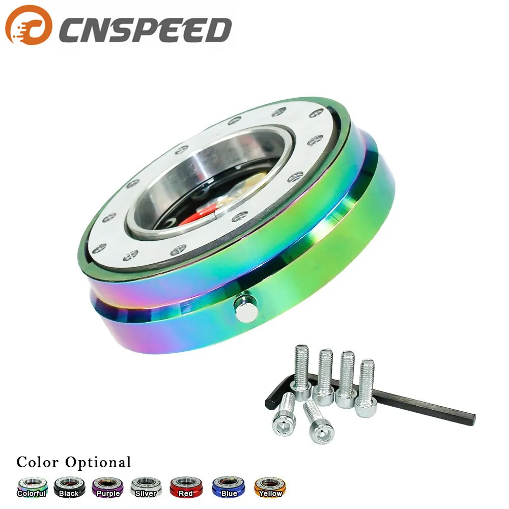 Тонкое рулевое колесо CNSPEED с 6 отверстиями быстроразъемный адаптер для