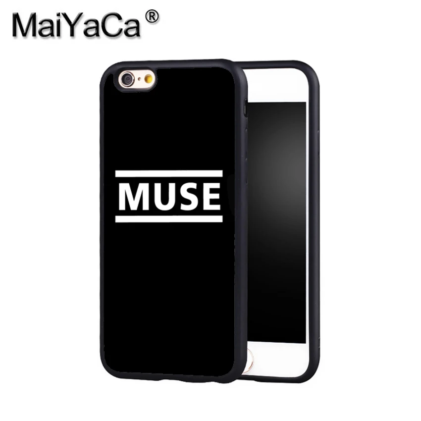 Maiyaca Muse Телефон чехол для iPhone X 8 6 S плюс 7 Plus 5 5S 5C 4S se мобильного мягкий резиновый