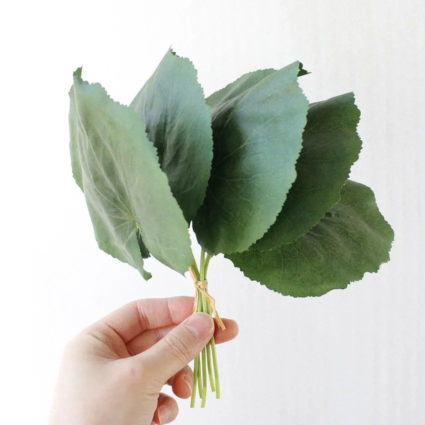 5 шт. декоративные цветочные композиции в форме листьев|flower arrangement|decorative flower