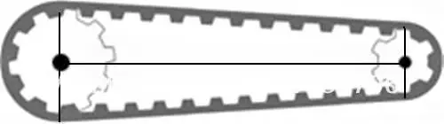

MXL open timing belt 10mm width 10m length PU with steel core