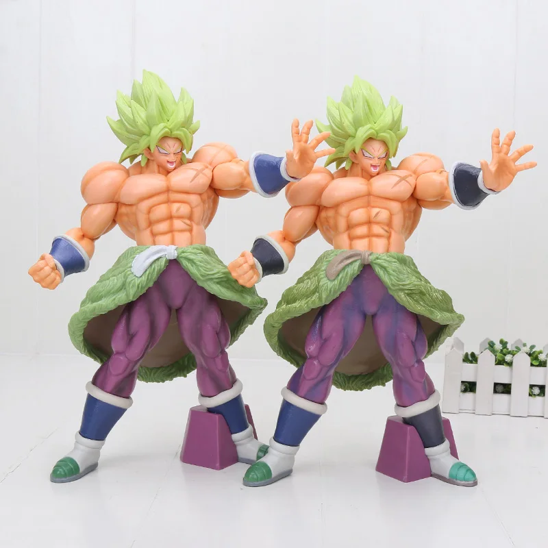 32 см большой Драконий жемчуг супер Sayian Broly Broli 20th фильм ПВХ фигурка игрушки