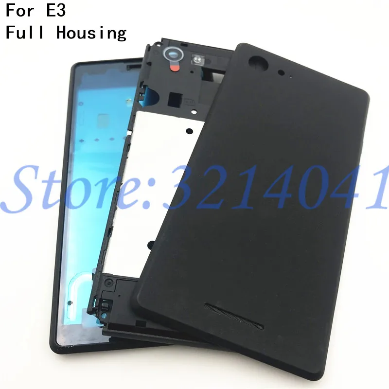 Новинка Крышка батарейного отсека для Sony Xperia E3 D2203 D2206 D2202 задняя крышка корпуса +