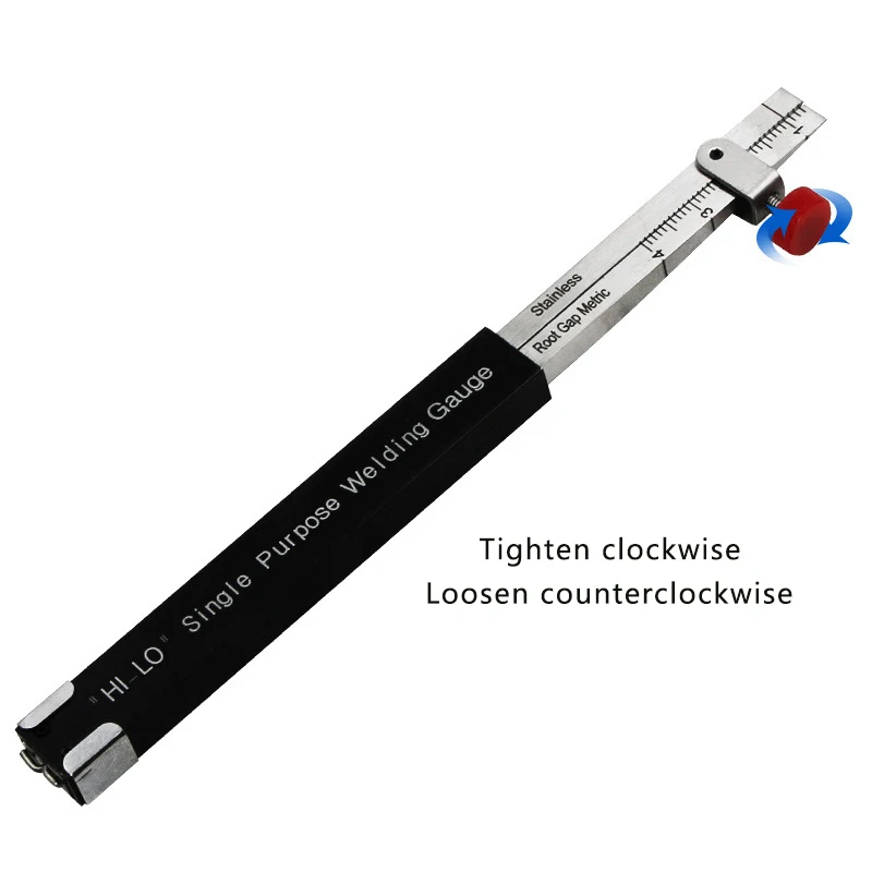 

Portable Stainless Steel Welding Ruler High Precision Multifunction Gauge