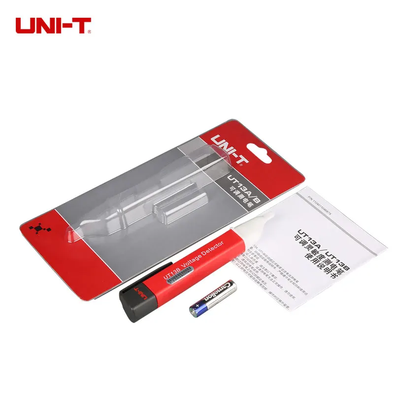 UNI T UT13A детекторы напряжения переменного тока 24V ~ 600 V 50/60Hz вольт тестер Pen с
