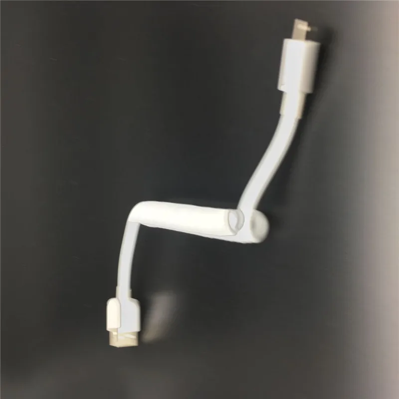 

3Ft Spiral Coiled USB Micro 5Pin 5P Male to USB 2.0 A male plug Cable