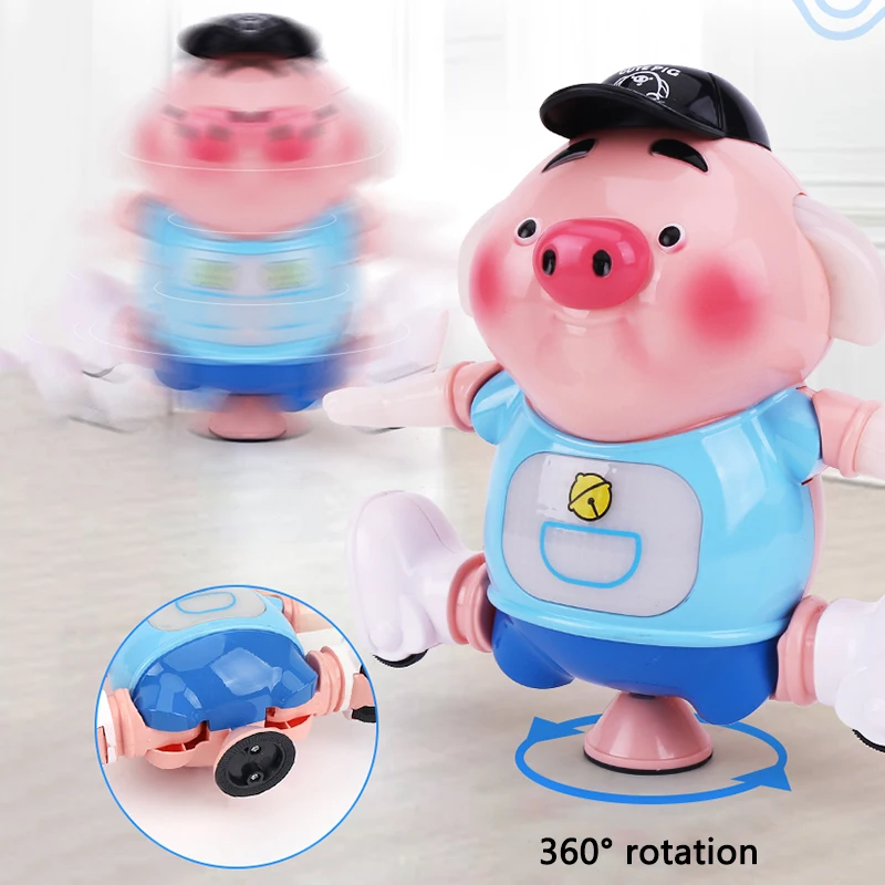 

Seaweed Dance Dancing Piglet Electronic Toys with Light Singing Walking Cute Pig Interactive Baby Gift ToysToys