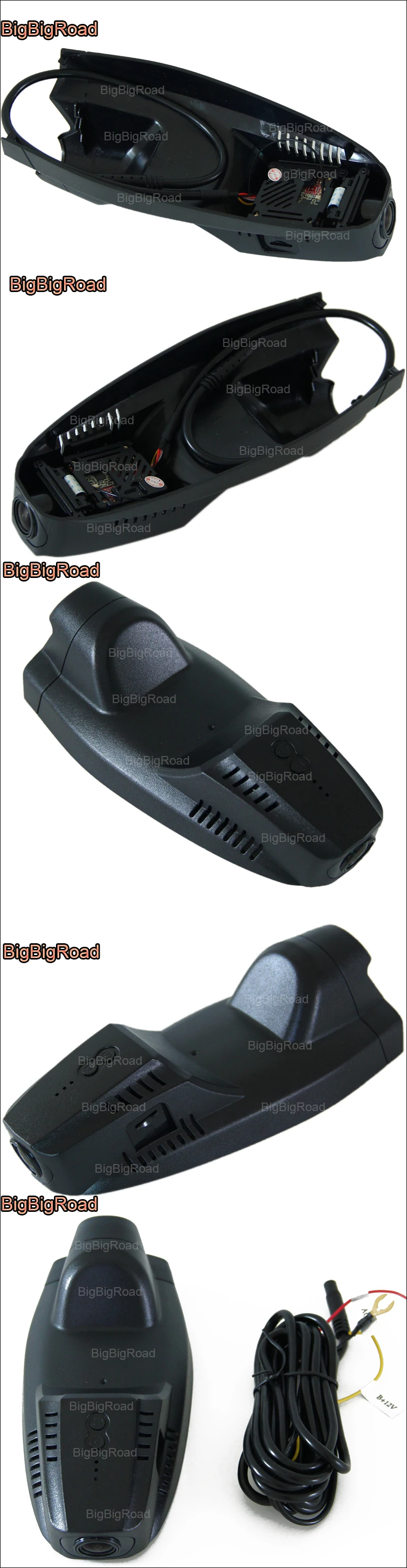 BigBigRoad для Ford Escape Kuga 2013 автомобильный wifi DVR видеорегистратор Novatek 96655 видеорегистратор камера FHD 1080P