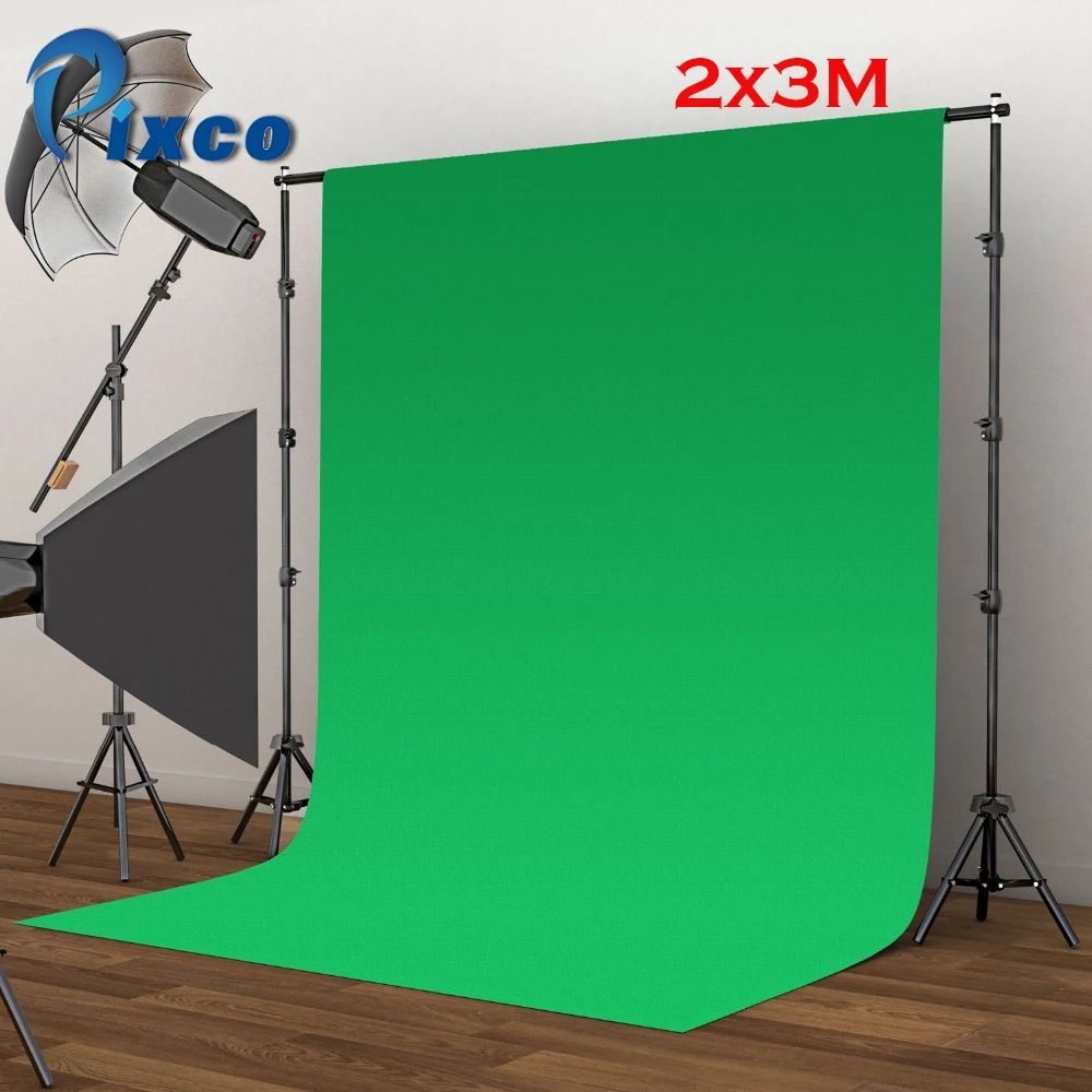 Аксессуары для фотостудии 2x3 м фон фотосъемки зеленый тканевый фотосъемки|studio