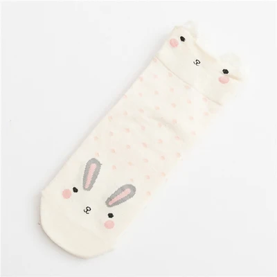 1 pair stlye 2 Милые женские носки с рисунками из мультфильмов; высококачественные хлопковые носки с рисунками животных; сезон осень-зима; теплые носки для женщин и девочек; Художественные носки; Calcetines Mujer - Цвет: 1 pair stlye 2