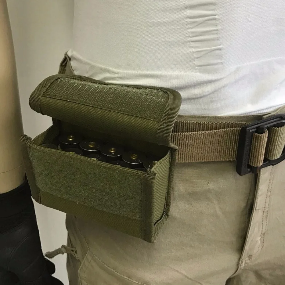 Molle Bullet Pouch 10 отверстий журнал разбросанные сумки охотничьи принадлежности многофункциональная тактическая поясная посылка армейские аксессуары