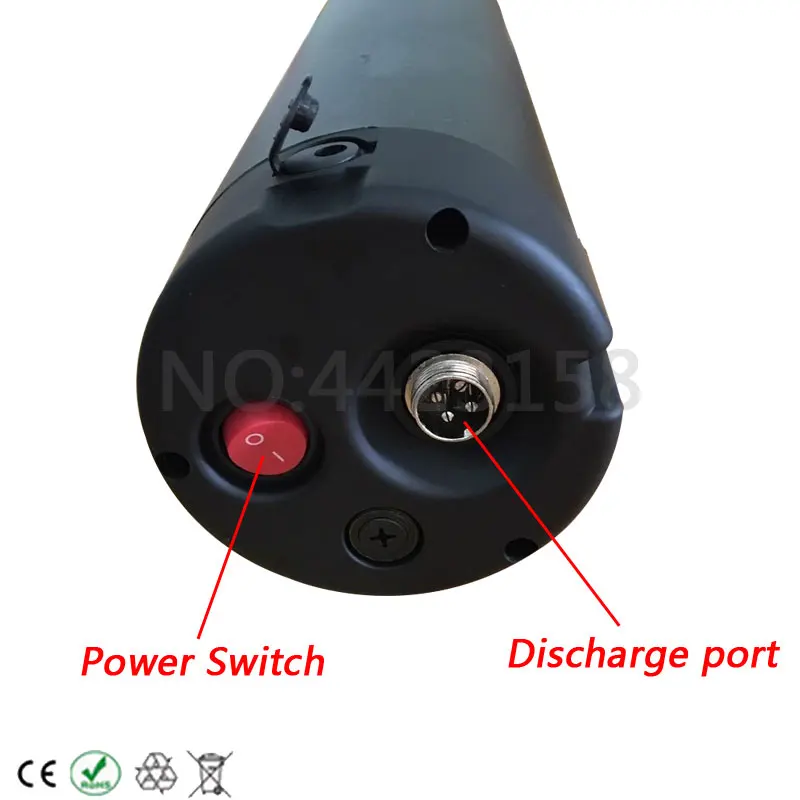 Бесплатная доставка перезаряжаемая 36В батарея для электрического велосипеда 8ач