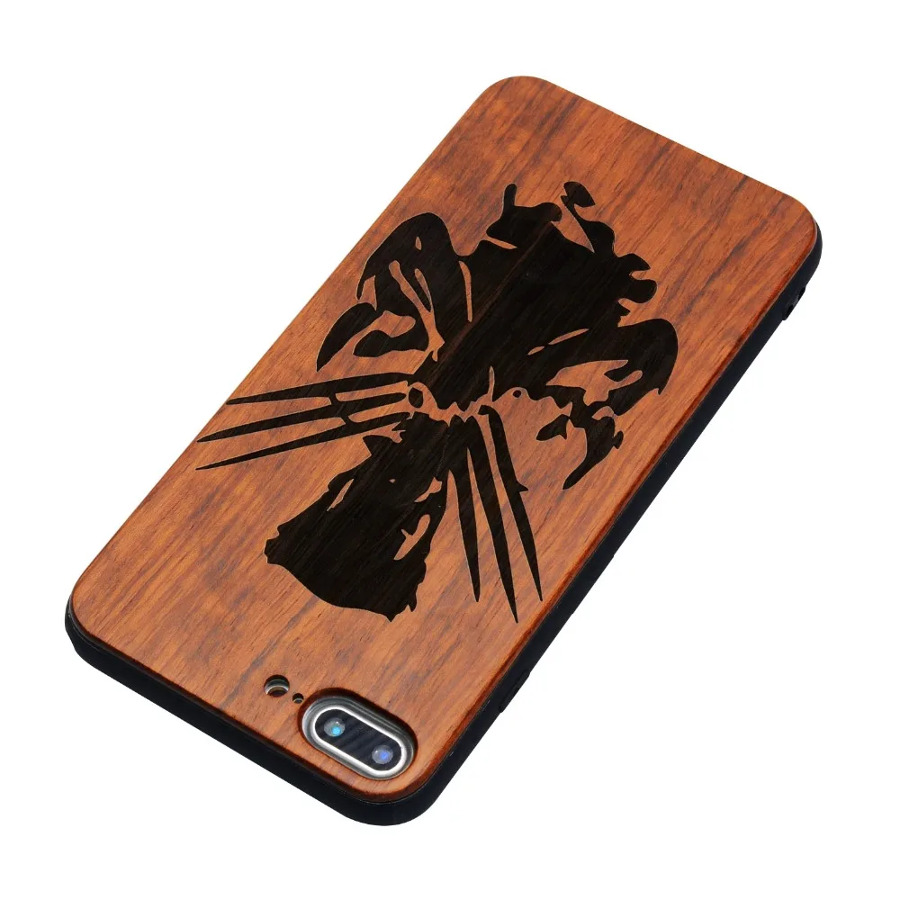 Techase жесткие чехлы на заднюю панель для iPhone 6s Чехол серии Marvel Super Heroes телефонов 7 Plus