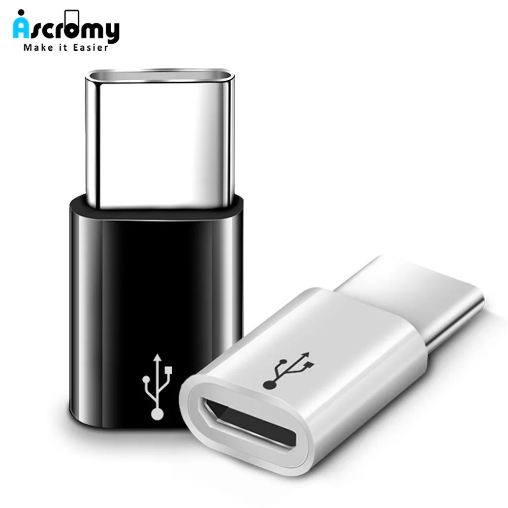 Usb type-C адаптер Micro USB Женский на USB-C Мужской конвертер Usbc Кабель зарядного устройства адаптер для samsung S9 S10 S8 Xiaomi huawei type c