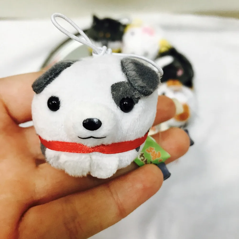 8 шт./компл. Плюшевые kawaii японский косплей Shiba Лисья Секретная служба (Inu подвеска в