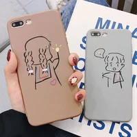 couples cover tpu soft case for iphone 7 xr x xs xs max 8 plus cases for iphone 6s plus 6 plus fashion women anti knock cover