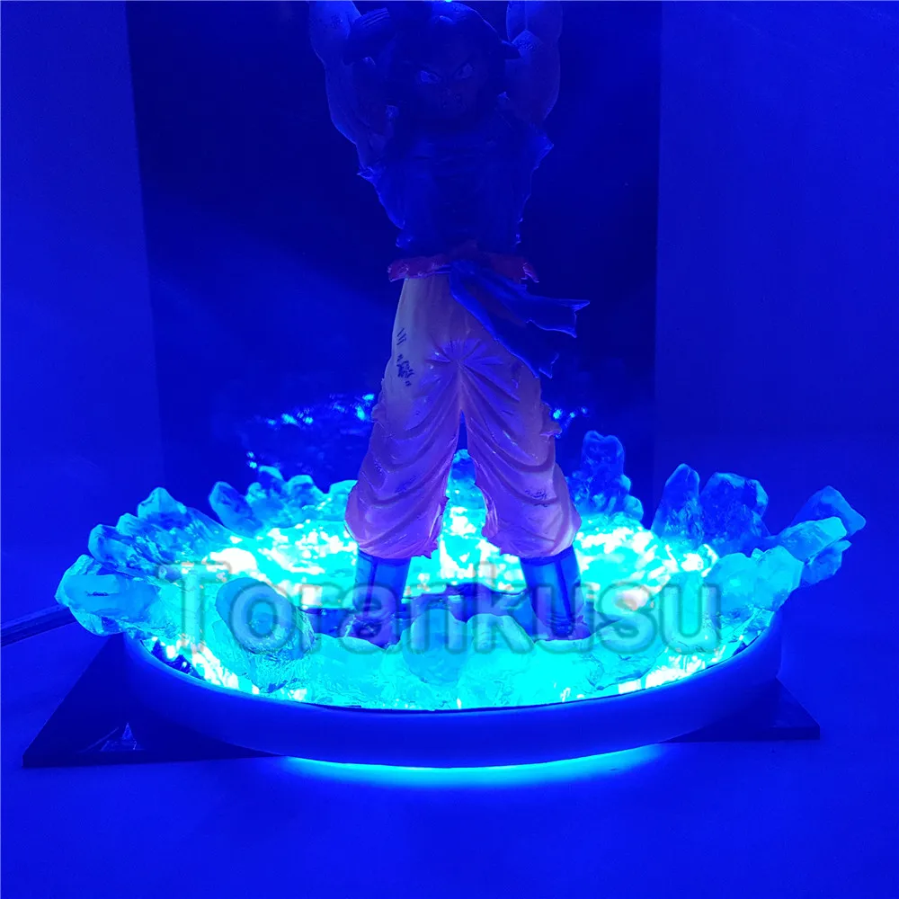 Dragon Ball Z фигурка солнце Гоку светодиодный светильник лампа Genki damaSpirit бомба Dragon Ball Супер Saiyan Goku аниме фигурка дисплей игрушка