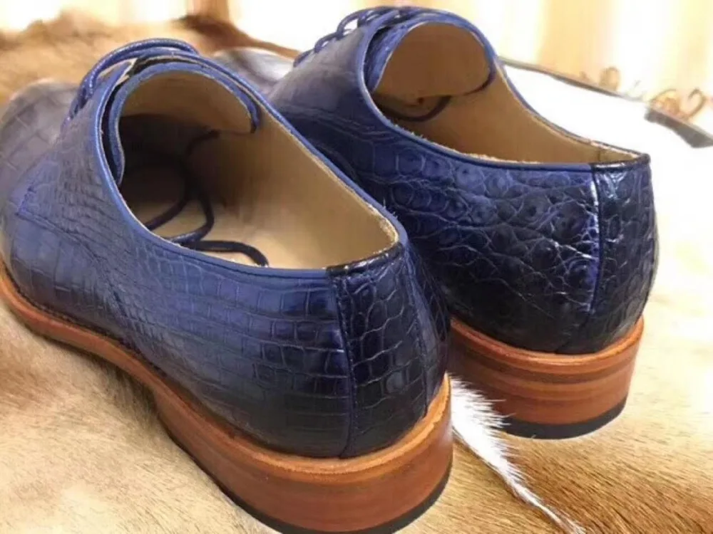Рисунок 3 - Мужская обувь из 100% натуральной крокодиловой кожи