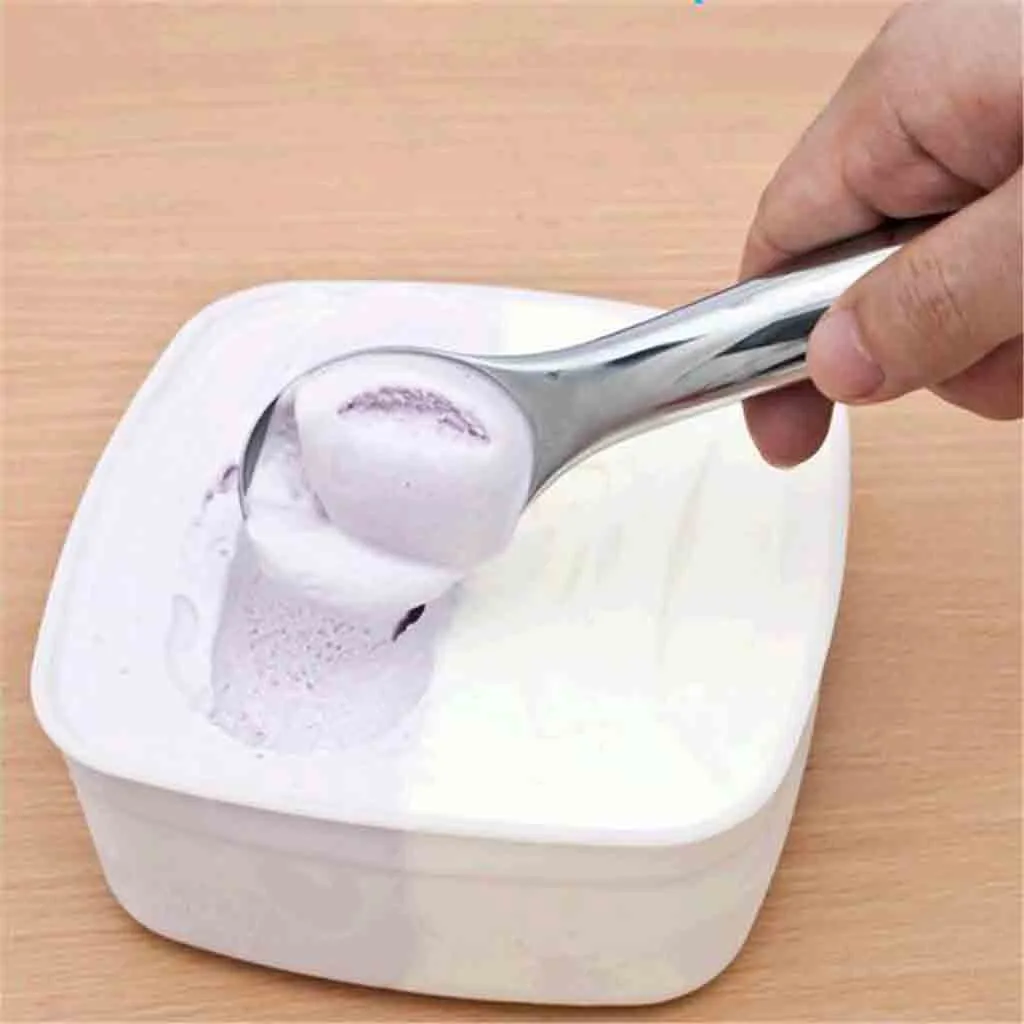 2 шт. ложка для мороженого Ложка Нержавеющая сталь тесто печенья картофельного