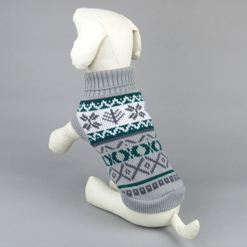 Casual Knitting Dog Sweater Warm Autumn Winter Pet Clothes Puppy Cat Coat Jacket For Small Apparel Costume Knitwear Mascotas |