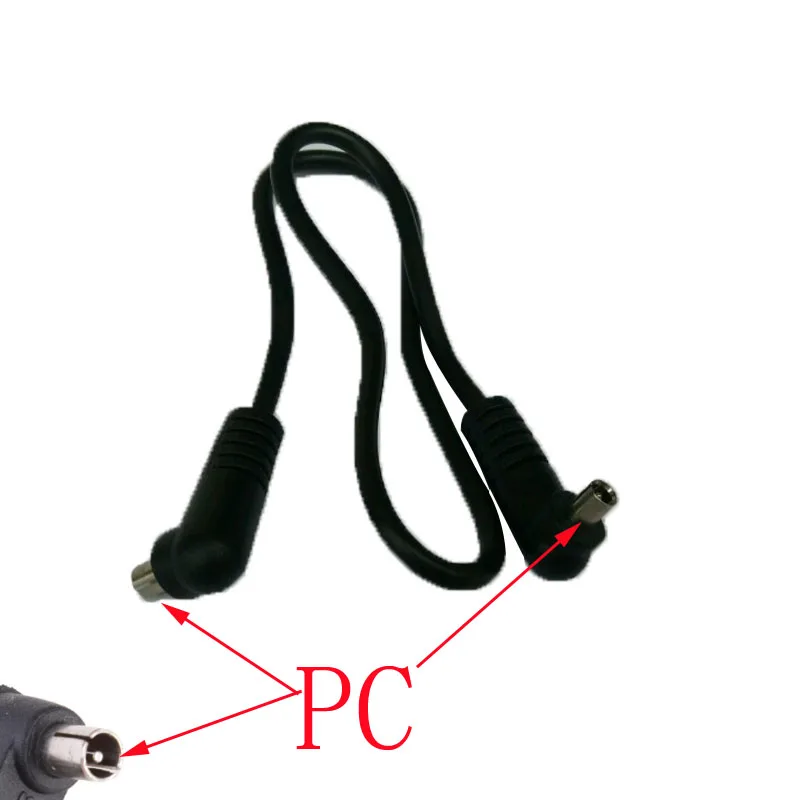 При заказе 1-10 штук PC-2.5mm PC-3.5mm PC-PC iphone зарядное устройство переменного тока PC кабели синхронизации разъем для вспышки спусковой механизм для камеры 30 см