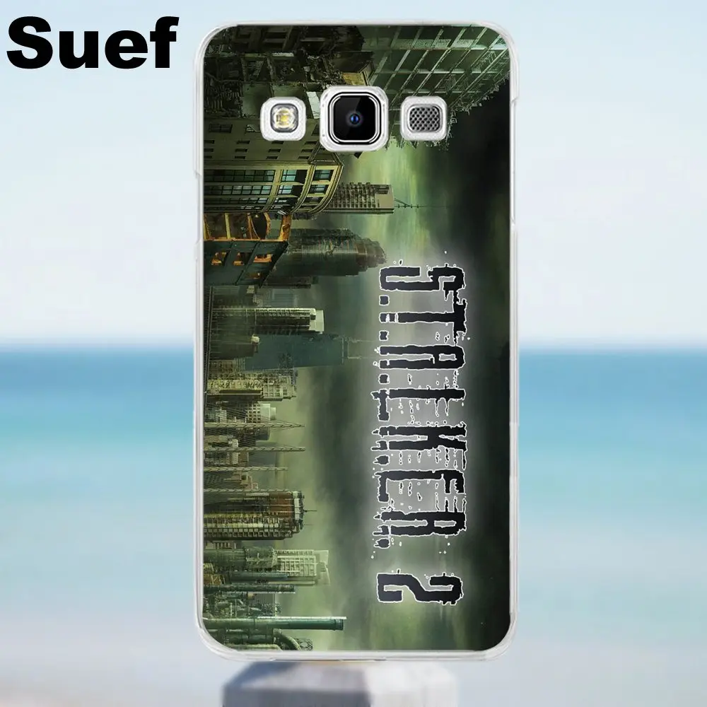 Мягкий Силиконовый ТПУ прозрачный узор S. t. a. l. k. e. r для Galaxy Alpha Core Prime Note 2 3 4 5 S3 S4 S5 S6