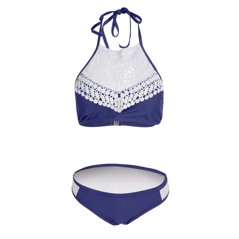 lace navy Сексуальные бразильские стринги, бикини, пуш-ап, пляжный купальник, женский купальник, одежда для плавания для женщин, бикини, пуш-ап, набор бикини - Цвет: lace navy