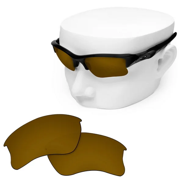 Peach Gold Поляризованные Сменные линзы OOWLIT для солнцезащитных очков-oxley Flak Jacket XLJ - Цвет линз: Peach Gold