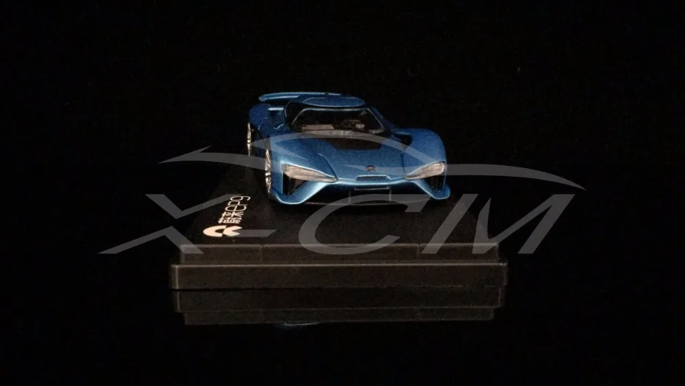 Литая под давлением модель автомобиля NIO Nio EP9 задний крыло спойлер версия 1:43