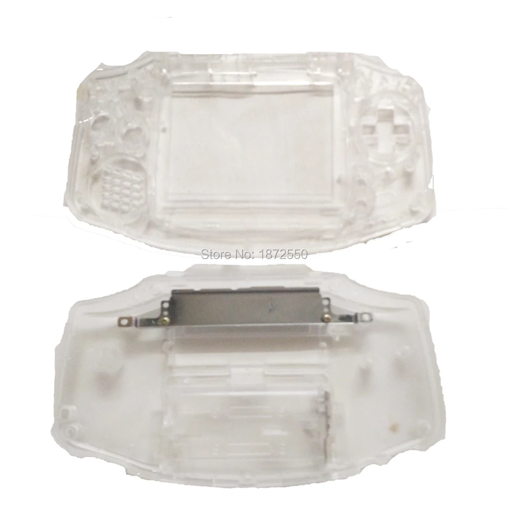 Горячая Распродажа Кристалл Цвет Замена Ремонт Корпус для NintendoGameboyAdvance GBO Cover