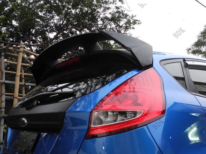 Задний спойлер из АБС для ford fiesta RS 09 12 краска заднего крыла на вашей стороне|spoiler