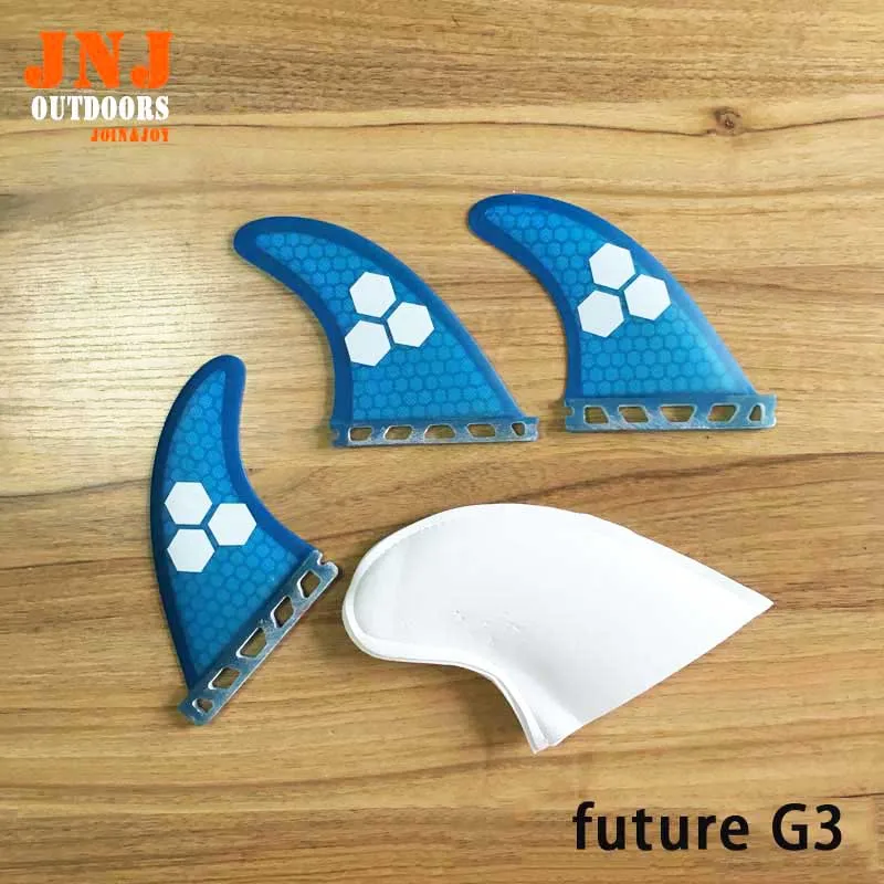 Free shipping blue fiberglass green future G3 S fins surfboard fin Tri-set surf table | Спорт и развлечения