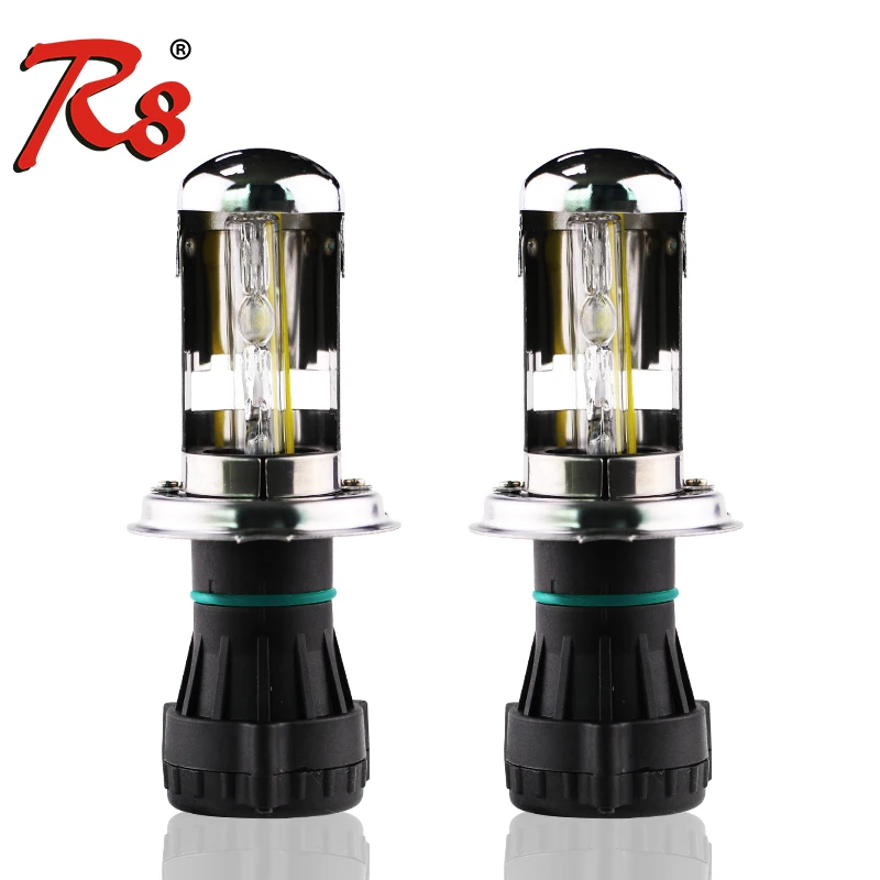 

1 Pair Spare HID Xenon Lamps Dual Beam H4 9004 H13 9007 Hi/Lo Bi-xenon Fast Bright High Lumen 55W 12V For HID Kits Relay Harness