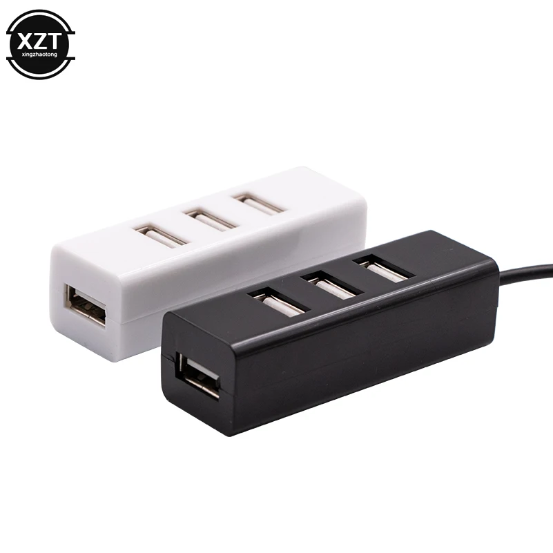 2019 Mini USB 2 0 4-портовый USB-концентратор разветвитель концентратор адаптер для ПК