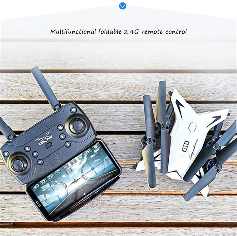 Радиоуправляемый вертолет Дрон с камерой HD 1080P wifi FPV селфи Дрон Профессиональный складной Квадрокоптер 20 минут Срок службы батареи