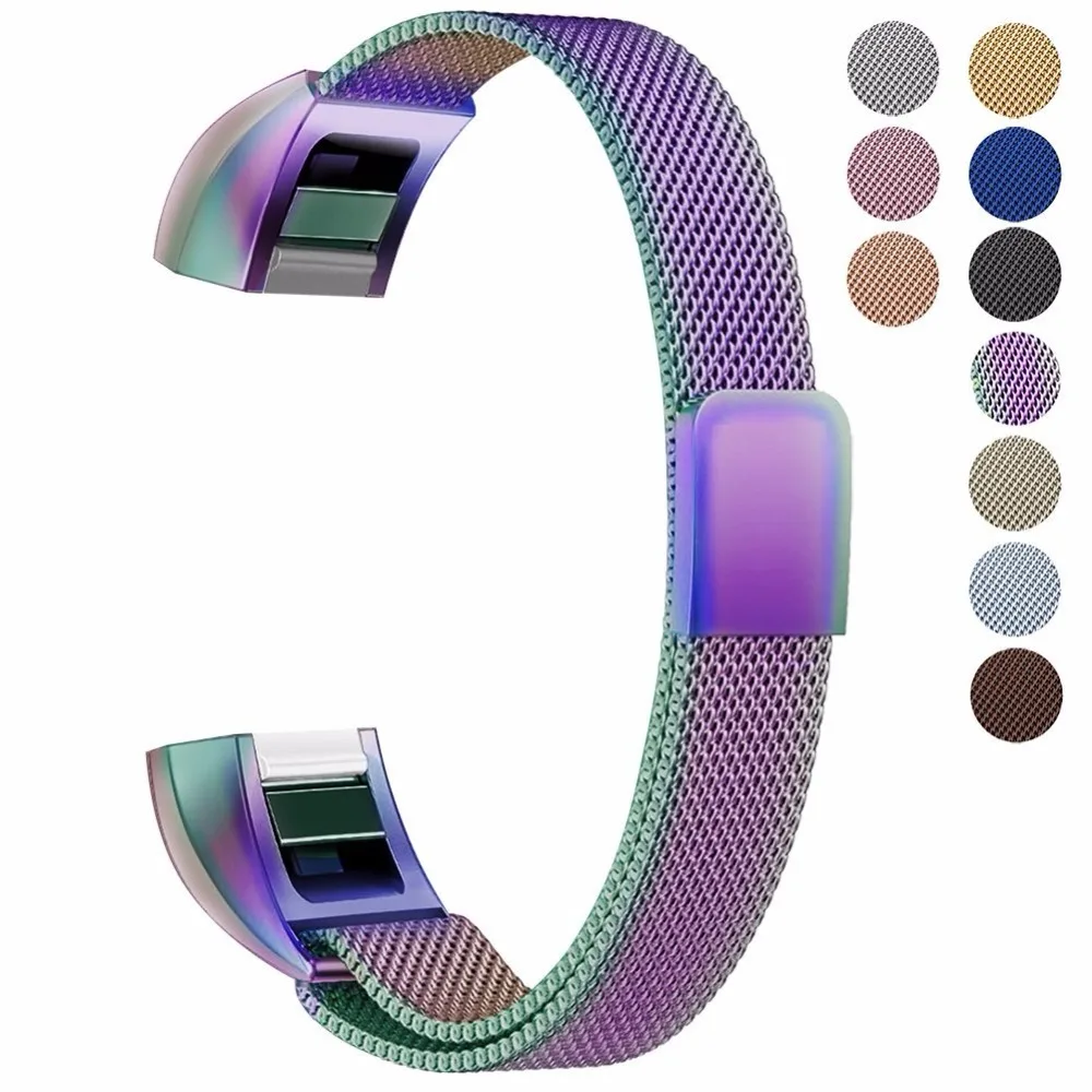 Для Fitbit Alta HR и Milanese сменный металлический ремешок из нержавеющей стали маленький