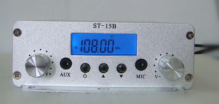 

ST-15BV3 Stereo FM Broadcast Transmitter 76--108MHZ 15W