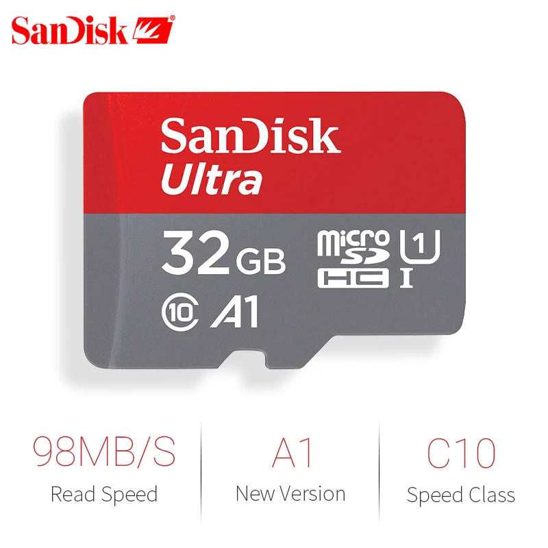 SanDisk карта памяти Micro SD класс 10 16 ГБ 32 64 128 200 256 | Компьютеры и офис