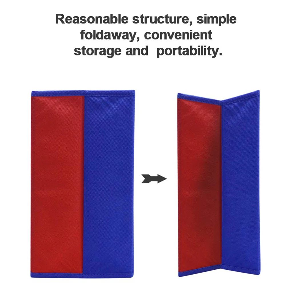 Self Standing Study Kindergarten Funny Double Sided Folding Portable Classroom Home 5 Slots Student Number Display Pocket Chart |