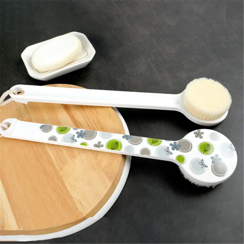 Щетка для тела щетка ванны спины спа массаж сухой кожи отшелушивание длинная