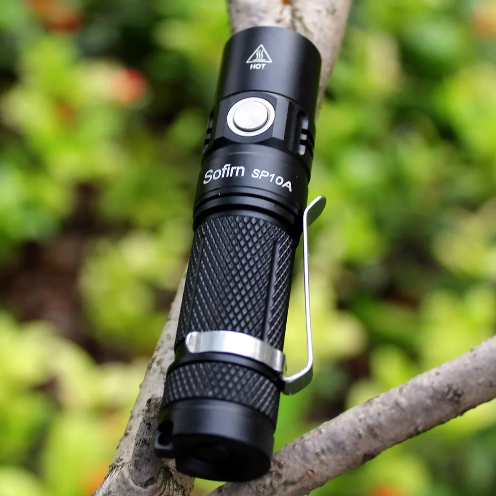 Карманный мини фонарик Sofirn SP10A светодиодный AA 14500 EDC Cree XPG2 600 лм портативный брелок