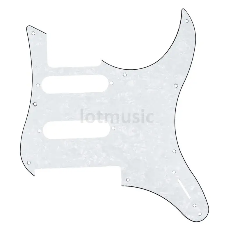 5pcs Electric Guitar Pickguard For YAMAHA Pacifica 112V replacement 3ply White Pearl